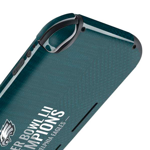 NFL Philadelphia Eagles Super Bowl LII Champions Nintendo Switch Lite Skin